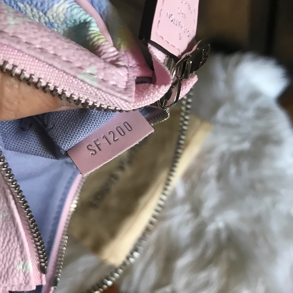 SOLD😌Louis Vuitton Mini pochette pastel chain bag - Picture 7 of 8